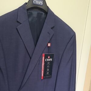 Chaps Men's Dark Navy Performance Suit Jacket